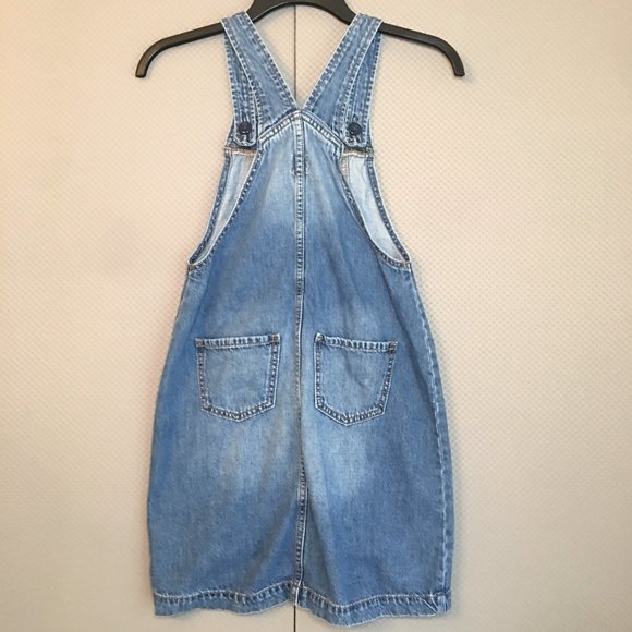 Gap Denim Overall Dress Girls Size Large - Picture 5 of 12